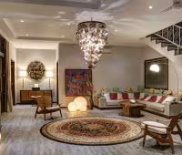 Villa Gita Segara, Wohnzimmerbereich